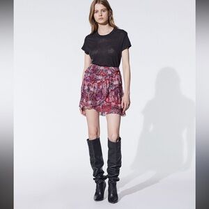 IRO | Skirts | Tingo Skirt In Cranberry